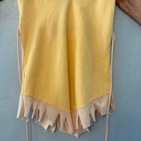 Disney Pocahontas vintage 90s long sleeve girls dress up costume size 7-10 - Picture 12 of 16